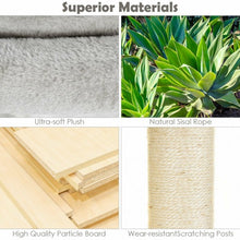 Load image into Gallery viewer, Luxury Cat Tree for Large Cats-Light Gray