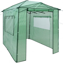 Load image into Gallery viewer, 6'x 8' Portable Walk-in Greenhouse W/Window-Green