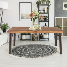 Load image into Gallery viewer, Rectangular Acacia Wood Rustic Dining Furniture Table