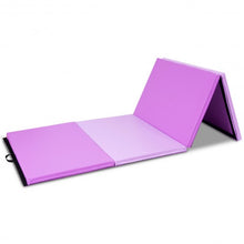 Load image into Gallery viewer, 4' x 10' x 2" Thick Folding Gym Gymnastic Mat
