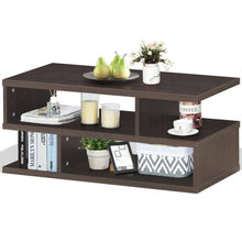 Load image into Gallery viewer, 3-tier Rectangular Modern Console Table Coffee Table