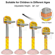 Load image into Gallery viewer, Kids Basketball Hoop Stand with Adjustable Height-Pink