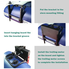 Load image into Gallery viewer, Mount Kit Outboard Motor Bracket For Fishing Boat