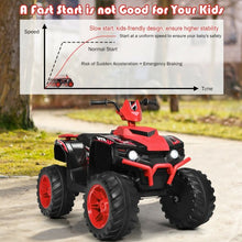 Load image into Gallery viewer, 12V Kids 4-Wheeler ATV Quad Ride On Car -Red
