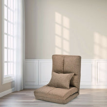 Load image into Gallery viewer, Fold Down Chair Flip Out Lounger w/ Pillow
