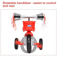 Load image into Gallery viewer, Kids Tricycle Rider with Adjustable Seat-Red
