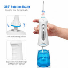 Load image into Gallery viewer, Rechargeable Portable Water Dental Flossers with 2 Nozzle