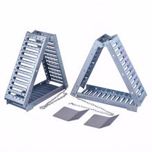 Load image into Gallery viewer, PC 1000 lb Capacity 72" Folding Steel Loading Ramps