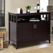 Load image into Gallery viewer, Modern Wooden Kitchen Storage Cabinet -Brown