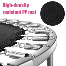 Load image into Gallery viewer, 38" Mini Folding Trampoline Portable Leisure Fitness Backboard-Pink