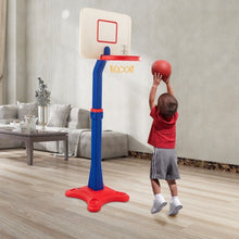Load image into Gallery viewer, Kids Adjustable Height Basketball Hoop Stand