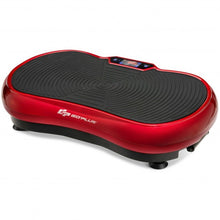 Load image into Gallery viewer, 3D Vibration Plate Fitness Machine with Remote Control Bluetooth Loop-Red