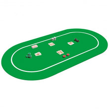 Load image into Gallery viewer, 71" x 36" Folding Poker Table Top with Carrying Bag