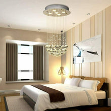 Load image into Gallery viewer, Mount Modern Crystal Chandelier with Crystal Balls
