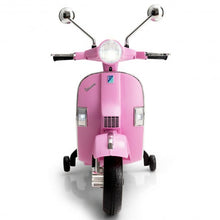 Load image into Gallery viewer, 6V Kids Ride on Vespa Scooter Motorcycle with Headlight-Pink