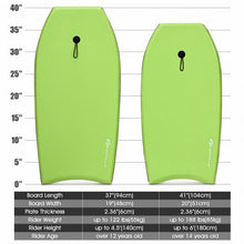 Load image into Gallery viewer, Super Surfing Lightweight Bodyboard with Leash-L
