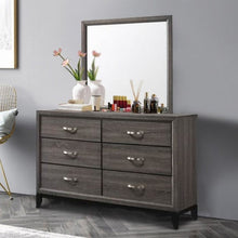 Load image into Gallery viewer, 6 Drawers Luxury Home Storage Dresser Mirror Set