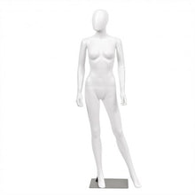 Load image into Gallery viewer, 5.8 FT Female Mannequin Egghead Manikin with Metal Stand