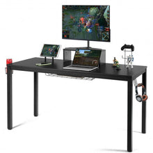 Load image into Gallery viewer, 55" Ergonomic Gaming Desk w/ Monitor Shelf
