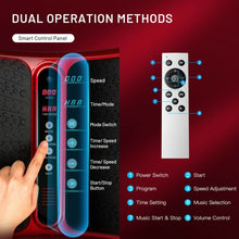 Load image into Gallery viewer, Vibration Platform Fitness Machine with Remote Control and Bluetooth Loop-Red