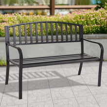 Load image into Gallery viewer, 50" Patio Garden Bench Park Yard Outdoor Furniture