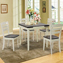 Load image into Gallery viewer, Extending 5 Piece Wood Dining Table Set
