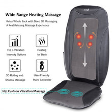Load image into Gallery viewer, Shiatsu Vibration Massage Chair Seat Cushion