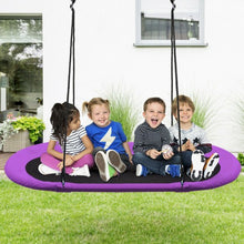 Load image into Gallery viewer, 60" Saucer Surf Outdoor Adjustable Swing Set-Purple