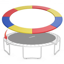 Load image into Gallery viewer, 8FT Replacement Safety Pad Bounce Frame Trampoline-Multicolor
