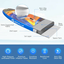 Load image into Gallery viewer, Inflatable Stand Up Paddle Board with Backpack Aluminum Paddle Pump-L