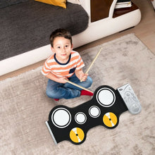Load image into Gallery viewer, Portable Electronic Drum Set with Built in Loud Speakers