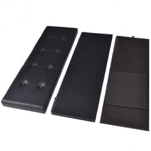 Load image into Gallery viewer, 45" Large Folding Ottoman Storage Seat-Black