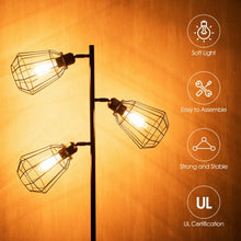 Load image into Gallery viewer, 3-Light Modern Adjustable Tree Floor Lamp