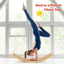 Load image into Gallery viewer, 35.5 Inch Wooden Wobble Balance Board for Toddler and Adult