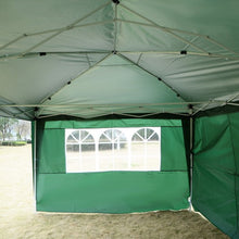 Load image into Gallery viewer, 10' x 20' Total Iron Folding Wedding Tent with Cloth-Green