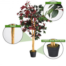 Load image into Gallery viewer, 4-Feet Artificial Capensia Bush Indoor-Outdoor Leaves