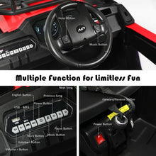 Load image into Gallery viewer, 12V Kids RC Electric Ride On Off-Road UTV Truck with MP3 and Light-Red