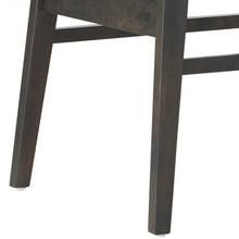 Load image into Gallery viewer, Set of 2 Armless PU Leather Dining Side Chairs-Brown