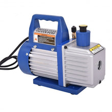 Load image into Gallery viewer, Single Stage 1/3HP 4CFM Rotary Vane Deep Vacuum Pump HVAC AC Air Tool R410a R134