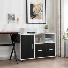 Load image into Gallery viewer, Lateral Mobile File Storage Cabinet