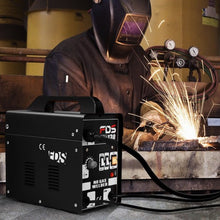 Load image into Gallery viewer, MIG 130 Welder Flux Core Wire Automatic Feed Welding Machine w/ Free Mask
