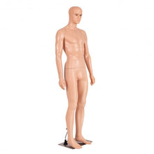Load image into Gallery viewer, 6 FT Male Mannequin Make-up Manikin with Metal Stand