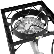 Load image into Gallery viewer, 200 000-BTU Portable Propane Single Burner with Adjustable Legs