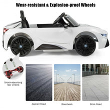 Load image into Gallery viewer, 12V Licensed BMW I8 Kids Ride On Car-White