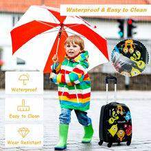 Load image into Gallery viewer, 2 pcs Kids Luggage Set 12" Backpack & 16" Rolling Suitcase