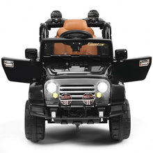 Load image into Gallery viewer, 12 V Kids Ride on Truck with MP3 + LED Lights-Black