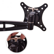 Load image into Gallery viewer, Adjustable Monitor Mount for Single LCD Flat Screen Monitor