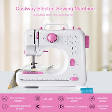 Load image into Gallery viewer, Free-Arm Crafting Mending Sewing Machine with 12 Built-in Stitched