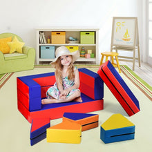 Load image into Gallery viewer, 4-in-1 Crawl Climb Foam Shapes Toddler Kids Playset