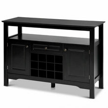 Load image into Gallery viewer, Elegant Classical Multifunctional Wooden Wine Cabinet Table
